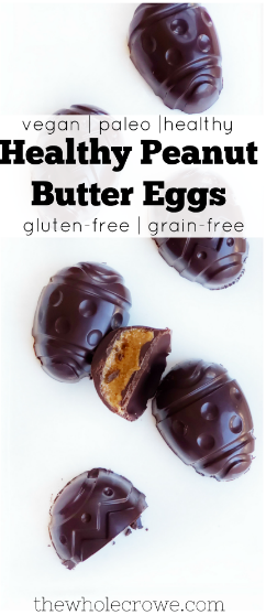 Healthy Peanut Butter Eggs Pin
