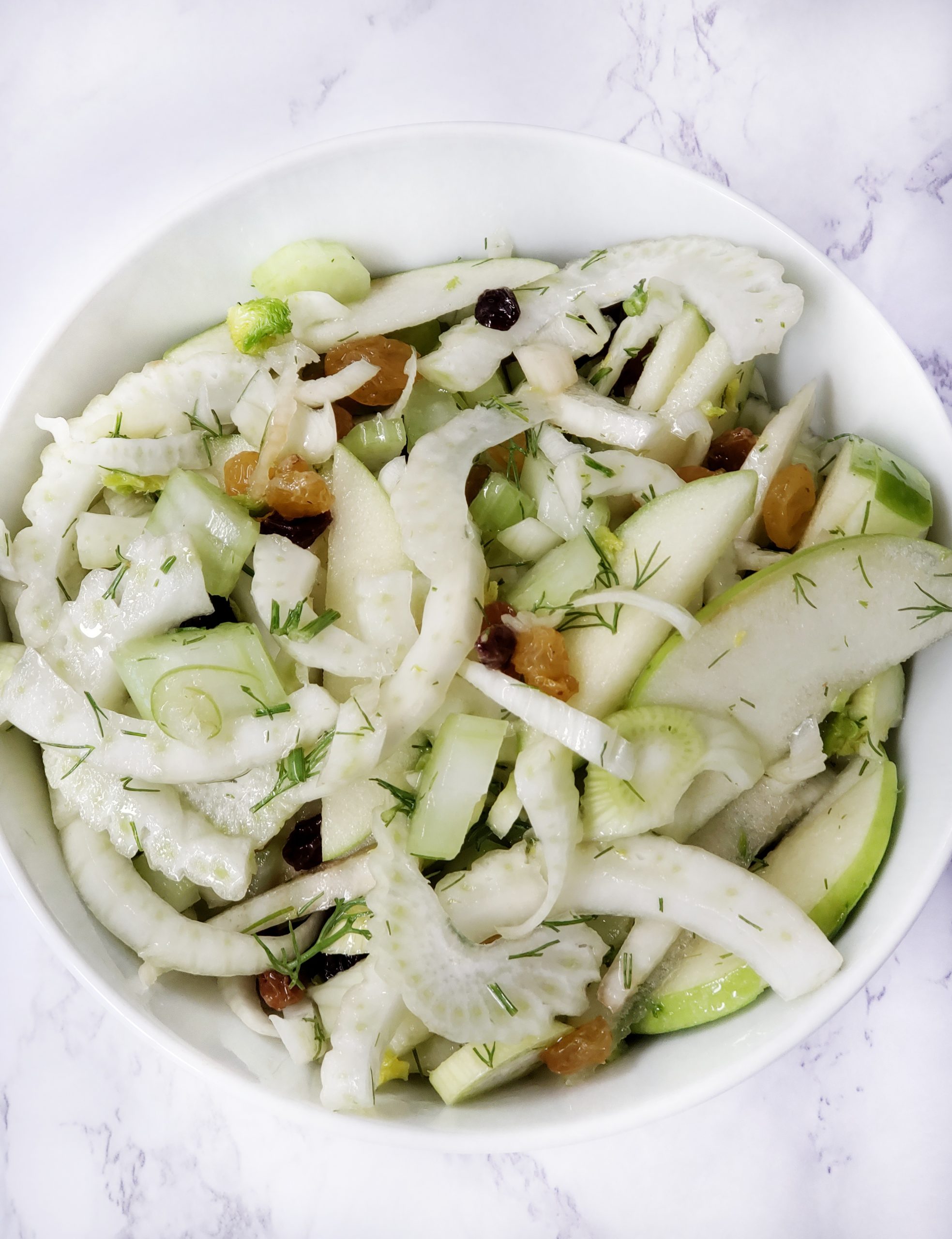Apple Fennel Salad The Whole Crowe