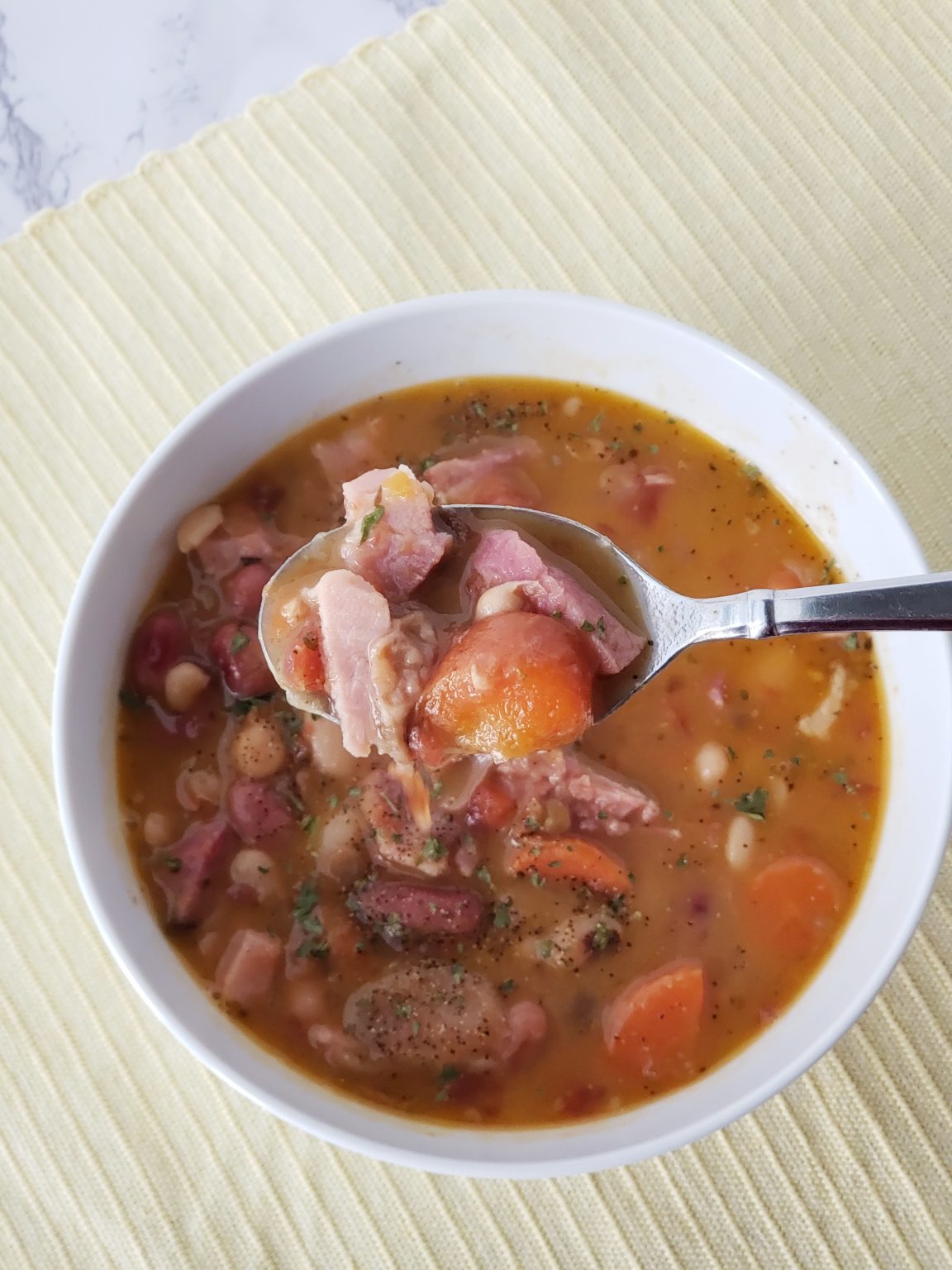 Ham Bone Bean Soup The Whole Crowe